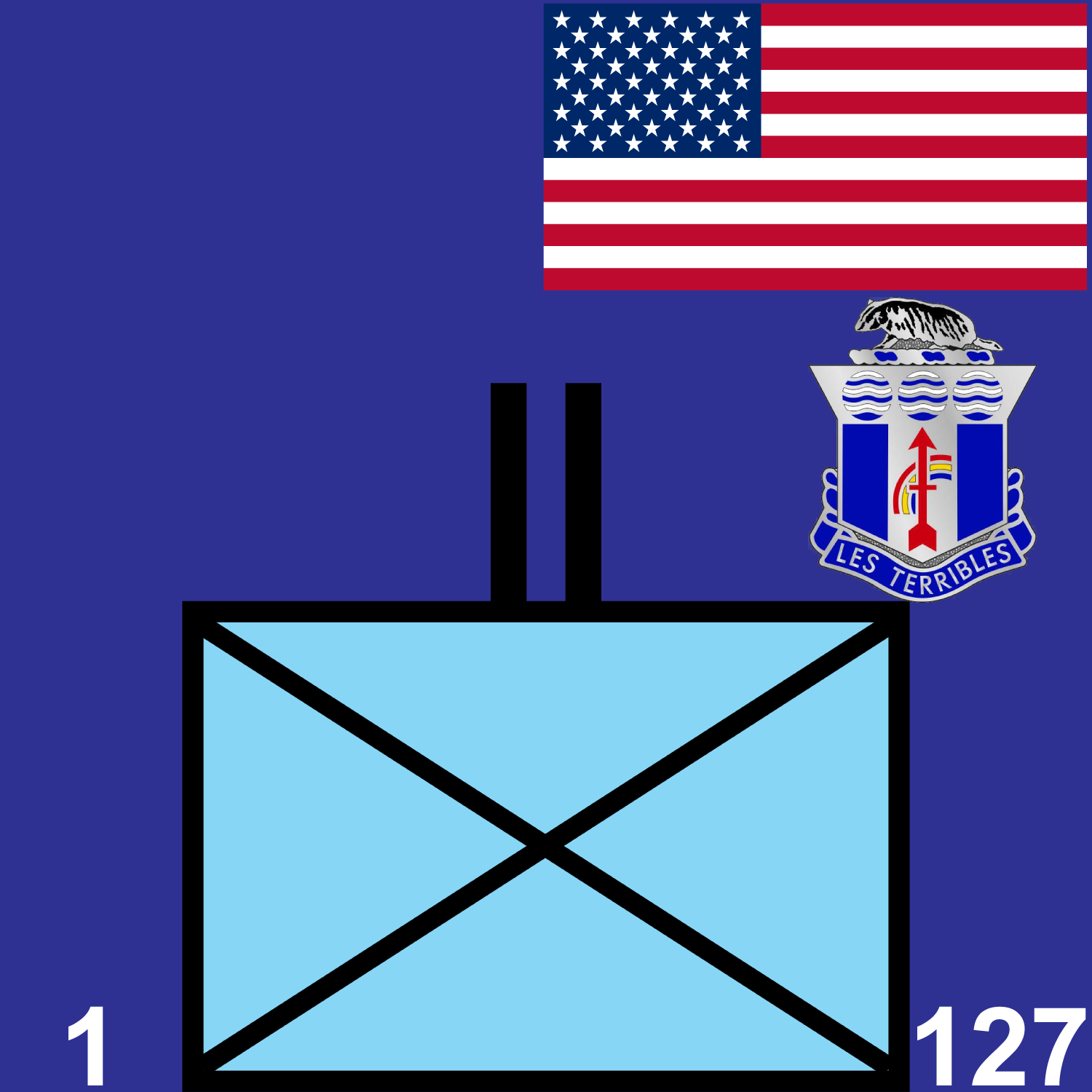 1st Battalion, 127th Infantry Regiment icon